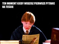 Pierwsze pytanie na teście! Jest tak? :D