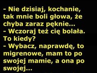 Żona próbuje się wymigać! Mąż nieźle to skomentował HAHA