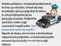 Facet miał sposób na policjanta! MEGA KAWAŁ!