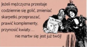 Jeżeli mężczyzna przestaje codziennnie sie golić