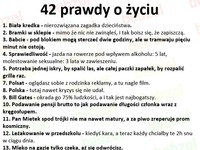 42 prawdy o życiu! DOBRE :D