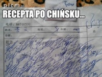 Recepta po chińsku