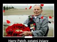 Harry Patch, ostatni żyjący żołnierz I wojny światowej! Słyszeliście o nim? :)