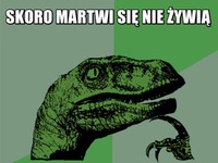 Żywi się martwią