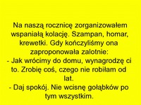 Zachwycona kobieta postanawia okazać swą wdzięczność swojemu mężczyźnie najlepiej jak potrafi. Ale tego byś się nie spodziewał!