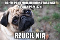 Rzucił nią