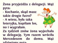 Mąż wiedział jak zadbać o żonę ;)