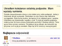 Ukradłam koleżance ostatnią podpaskę! haha