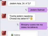 Podryw na batmana :D