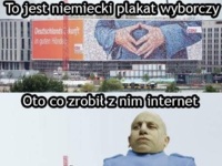 Niemiecki plakat wyborczy