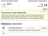 Ma wielki problem z pewną częścią ciała. Jaką dostała odpowiedź?