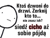 Gdy ktoś dzwoni do drzwi ;D