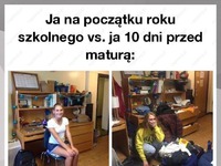 Na poczatku roku VS przed maturą