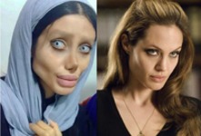 Poznajcie Sahar Tabar, która chciała wyglądać jak Angelina Jolie