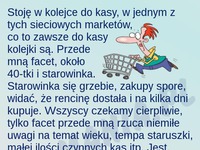 Kasjerka miała na to mega CIĘTĄ RIPOSTĘ!;)