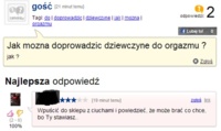 Jak można doprowadzić dziewczynę do orgazmu? Wystarczy... ;D