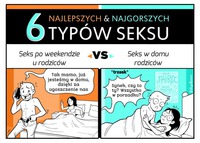 6 najlepszych i najgorszych typów seksu