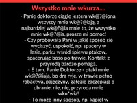 Wyjątkowo nerwowa kobieta ;)