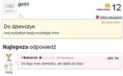 Wylizałby muszelkę... Zobacz ciętą ripostę dziewczyny, haha :)