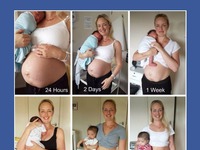 Tak zmienia się ciało po ciąży! MASAKRA :O