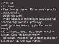 Nowa sąsiadka doskonale wiedziała, jak podnieść facetowi ciśnienie :D