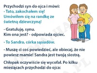 Przychodzi  syn do ojca i mówi, że się zakochał... Odpowiedź matki Cię rozwali XD