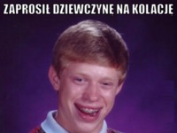 Zaprosił dziewczynę na kolację...