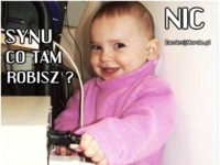 Synu co tam robisz :)