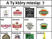 A ty który miesiąc?