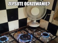 Zepsute ogrzewanie