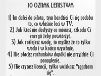 10 oznak lenistwa! 6 najlepsza HAHA!