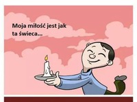 Miłość jak świeca