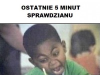 ostatnie 5 minut