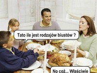 Rodzaje biustów i ptaszków - rozmowa przy śniadaniu :)