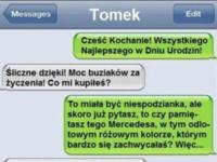 SMS od chłopaka! Prawie dostała ZAWAŁU ze szczęscia!