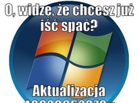 Chcesz iśc spać