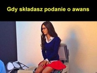 podanie o awans