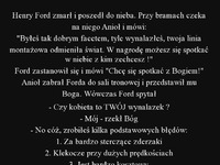 Mega kawał :D Ford wykłóca się z Bogiem czyj projekt jest lepszy :D
