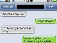 Pokochał inną, ona myśli, że to ich córka! Zobacz co napisał na końcu! :)