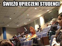 Świeżo upieczony student