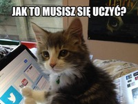 Jak to musisz się uczyć