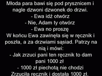 Sąsiad nieźle to sobie rozkminił :D A Ewa myślała, że jest sprytna XD