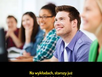 Jak zwykle student, który chce zabłysnąć przed całą salą zostaje ośmieszony przez profesora XD