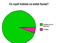 Jaka jest pierwsza myśl kobiety na widok faceta? :)