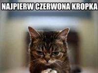 Najpierw czerwona kropka!