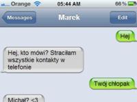 Straciła wszystkie kontakty w telefonie, zobacz do kogo napisała... ale narobiła kłopotów... ;)