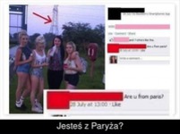 Jesteś z Paryża ;D