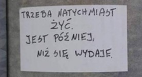 Trzeba żyć