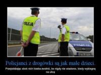 Policjanci z drogówki...