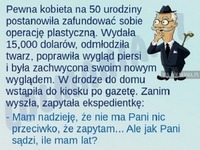 Kobieta po operacji czuła się piekna! ZOBACZ co zrobił ten facet!